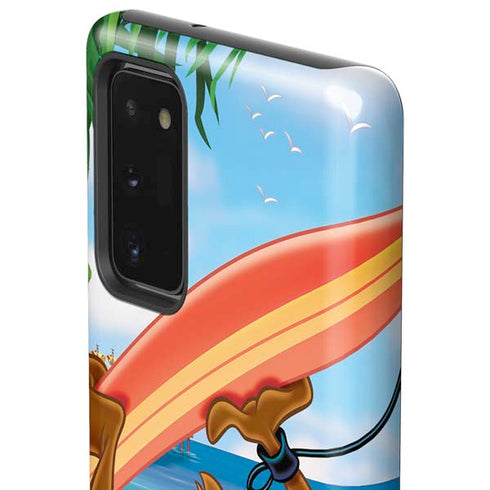 Looney Tunes Tasmanian Devil Surfboard Galaxy Note20 5G Pro Case