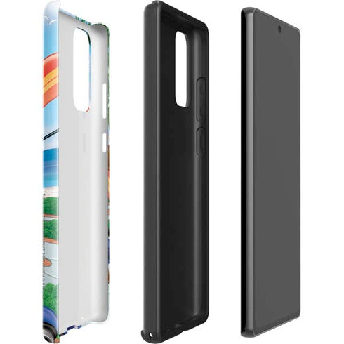 Looney Tunes Tasmanian Devil Surfboard Galaxy Note20 5G Pro Case