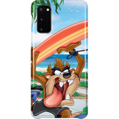 Looney Tunes Tasmanian Devil Surfboard Galaxy S20 Lite Case