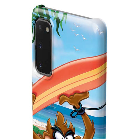 Looney Tunes Tasmanian Devil Surfboard Galaxy S20 Lite Case