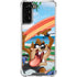 Looney Tunes Tasmanian Devil Surfboard Galaxy S21 Plus 5G Clear Case