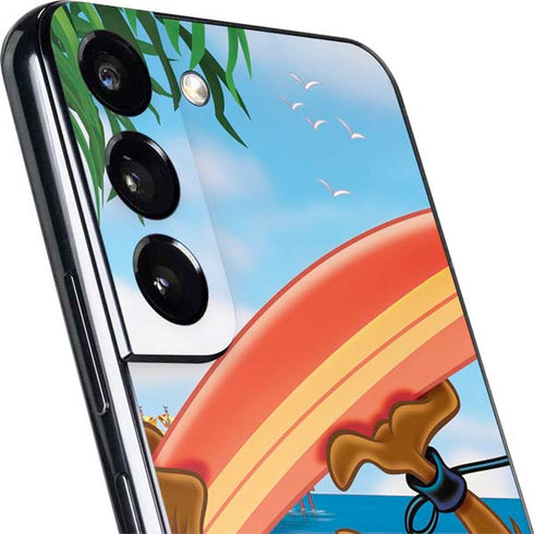 Looney Tunes Tasmanian Devil Surfboard Galaxy S22 Plus Skin
