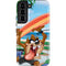 Looney Tunes Tasmanian Devil Surfboard Galaxy S22 Pro Case