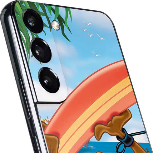 Looney Tunes Tasmanian Devil Surfboard Galaxy S22 Skin