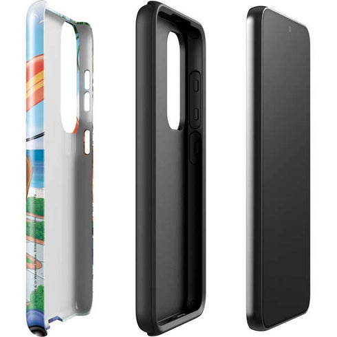 Looney Tunes Tasmanian Devil Surfboard Galaxy S23 Plus Pro Case