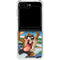 Looney Tunes Tasmanian Devil Surfboard Galaxy Z Flip5 5G Clear Case