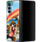 Looney Tunes Tasmanian Devil Surfboard Galaxy Z Fold3 5G Skin