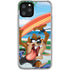 Looney Tunes Tasmanian Devil Surfboard iPhone 11 Pro Clear Case