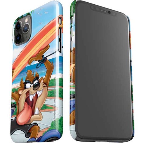 Looney Tunes Tasmanian Devil Surfboard iPhone 11 Pro Lite Case