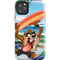 Looney Tunes Tasmanian Devil Surfboard iPhone 11 Pro Max Impact Case