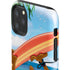 Looney Tunes Tasmanian Devil Surfboard iPhone 11 Pro Max Impact Case