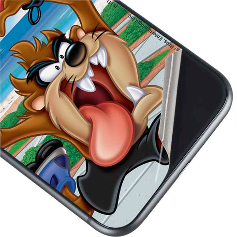 Looney Tunes Tasmanian Devil Surfboard iPhone 11 Skin