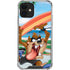 Looney Tunes Tasmanian Devil Surfboard iPhone 12 Mini Clear Case