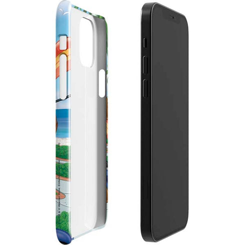 Looney Tunes Tasmanian Devil Surfboard iPhone 12 Mini Lite Case