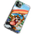 Looney Tunes Tasmanian Devil Surfboard iPhone 12 Pro Clear Case