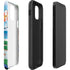 Looney Tunes Tasmanian Devil Surfboard iPhone 12 Pro Impact Case
