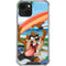 Looney Tunes Tasmanian Devil Surfboard iPhone 14 Plus Clear Case