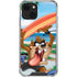Looney Tunes Tasmanian Devil Surfboard iPhone 14 Plus Clear Case