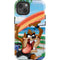 Looney Tunes Tasmanian Devil Surfboard iPhone 14 Impact Case