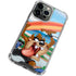 Looney Tunes Tasmanian Devil Surfboard iPhone 15 Pro Clear Case