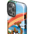 Looney Tunes Tasmanian Devil Surfboard iPhone 15 Pro Max Impact Case