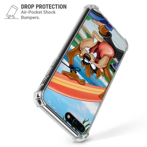 Looney Tunes Tasmanian Devil Surfboard iPhone 7/8 Plus Clear Case