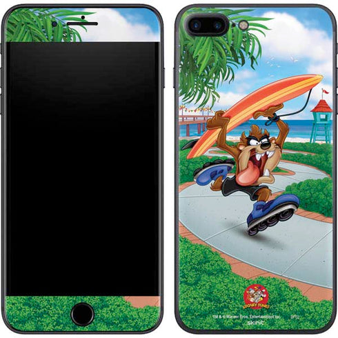 Looney Tunes Tasmanian Devil Surfboard iPhone 7 Plus Skin