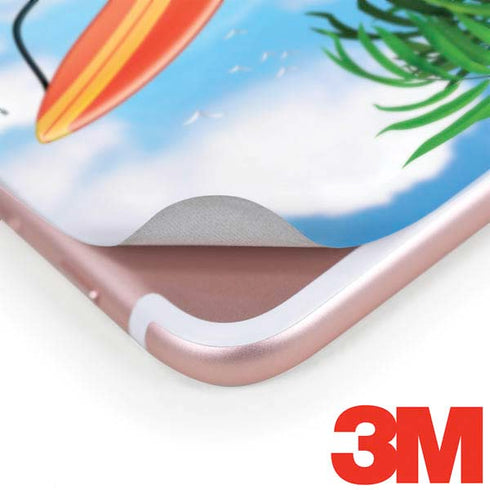 Looney Tunes Tasmanian Devil Surfboard iPhone 8 Plus Skin