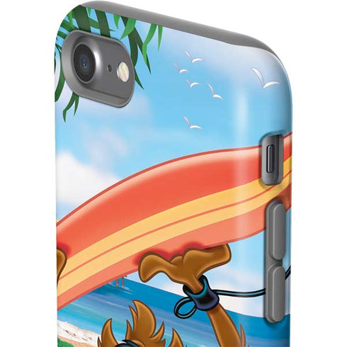 Looney Tunes Tasmanian Devil Surfboard iPhone SE (2nd & 3rd Gen) Pro Case