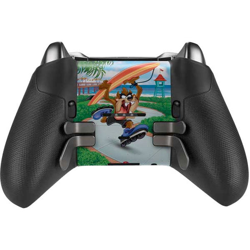 Looney Tunes Tasmanian Devil Surfboard Xbox Elite Wireless Controller Series 2 Skin