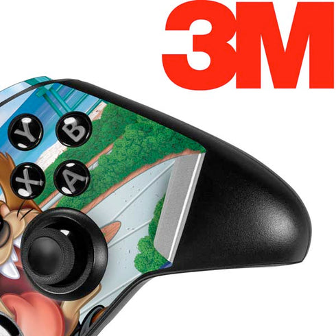 Looney Tunes Tasmanian Devil Surfboard Xbox One Elite Controller Skin
