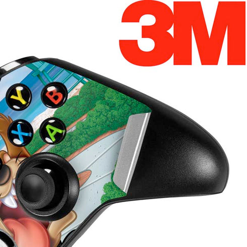 Looney Tunes Tasmanian Devil Surfboard Xbox One S Controller Skin