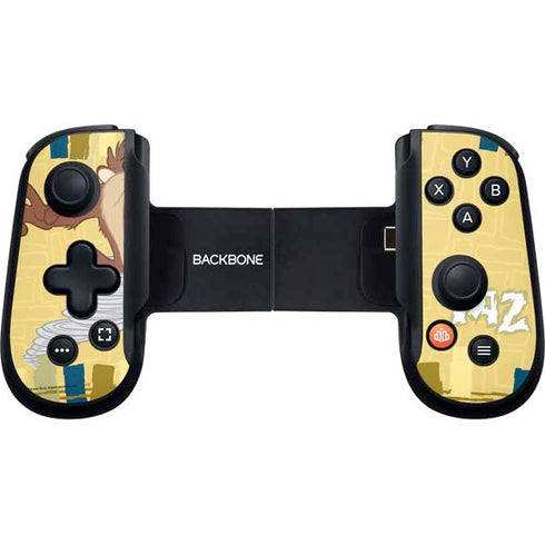 Looney Tunes Tasmanian Devil Swirl Cream Backbone One for iPhone Game Controller Skin