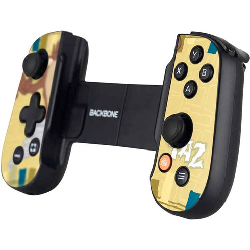 Looney Tunes Tasmanian Devil Swirl Cream Backbone One for iPhone Game Controller Skin