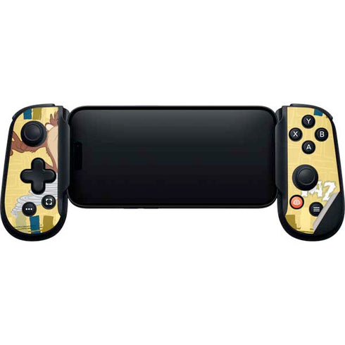 Looney Tunes Tasmanian Devil Swirl Cream Backbone One for iPhone Game Controller Skin