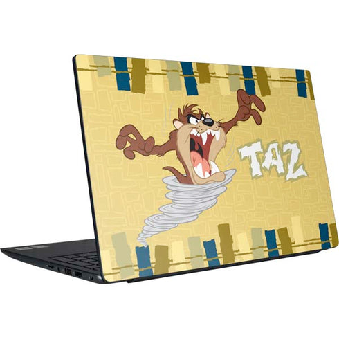 Looney Tunes Tasmanian Devil Swirl Cream Dell Vostro Skin