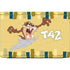 Looney Tunes Tasmanian Devil Swirl Cream Dell Vostro Skin