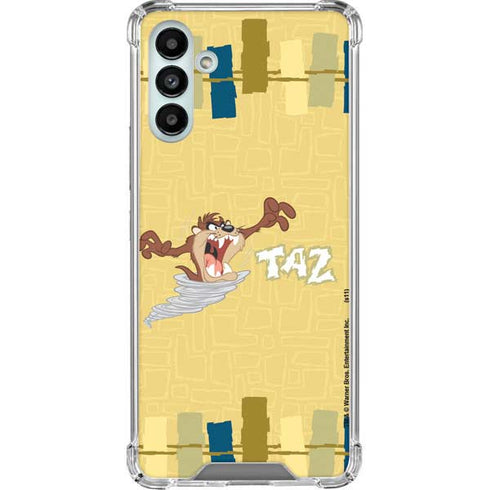 Looney Tunes Tasmanian Devil Swirl Cream Galaxy A13 5G Clear Case