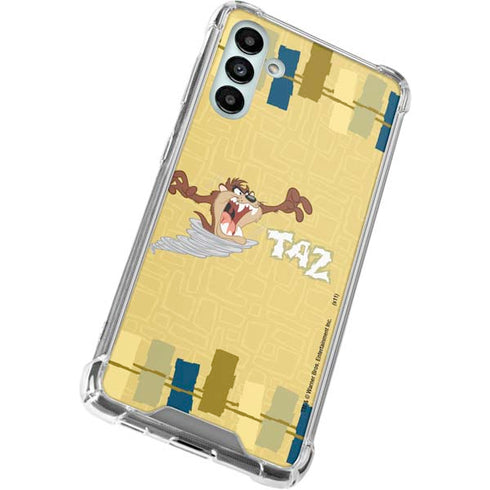 Looney Tunes Tasmanian Devil Swirl Cream Galaxy A13 5G Clear Case