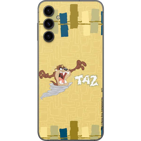 Looney Tunes Tasmanian Devil Swirl Cream Galaxy A14 5G Skin
