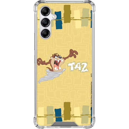 Looney Tunes Tasmanian Devil Swirl Cream Galaxy A15 5G Clear Case