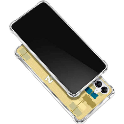 Looney Tunes Tasmanian Devil Swirl Cream Galaxy A15 5G Clear Case