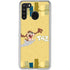 Looney Tunes Tasmanian Devil Swirl Cream Galaxy A21 Clear Case