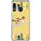 Looney Tunes Tasmanian Devil Swirl Cream Galaxy A30 Clear Case