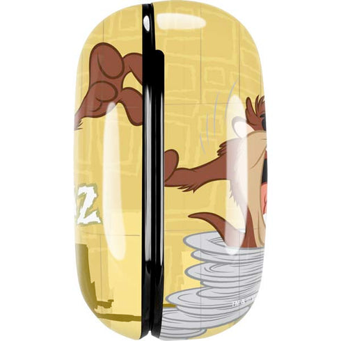 Looney Tunes Tasmanian Devil Swirl Cream Galaxy Buds Pro Skin