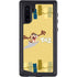 Looney Tunes Tasmanian Devil Swirl Cream Galaxy Note 10 Waterproof Case