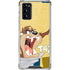 Looney Tunes Tasmanian Devil Swirl Cream Galaxy Note20 5G Clear Case