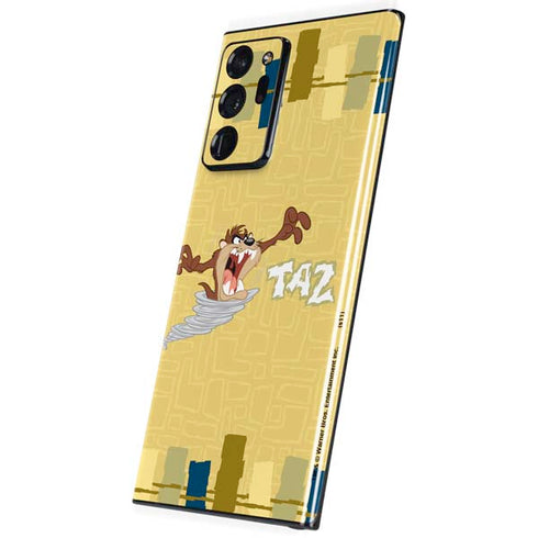 Looney Tunes Tasmanian Devil Swirl Cream Galaxy Note20 Ultra 5G Skin