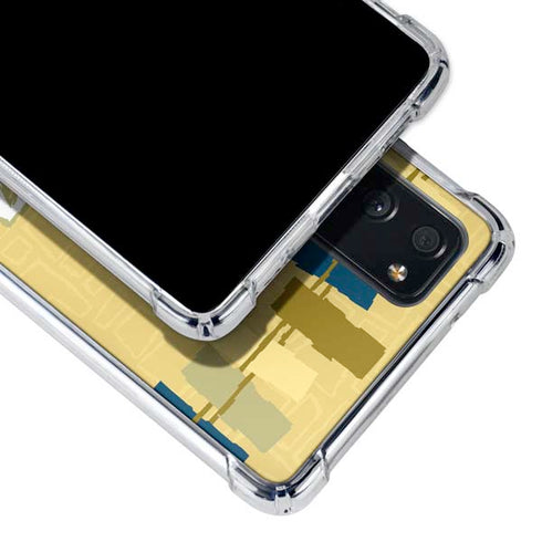 Looney Tunes Tasmanian Devil Swirl Cream Galaxy S20 FE Clear Case