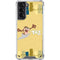 Looney Tunes Tasmanian Devil Swirl Cream Galaxy S21 5G Clear Case